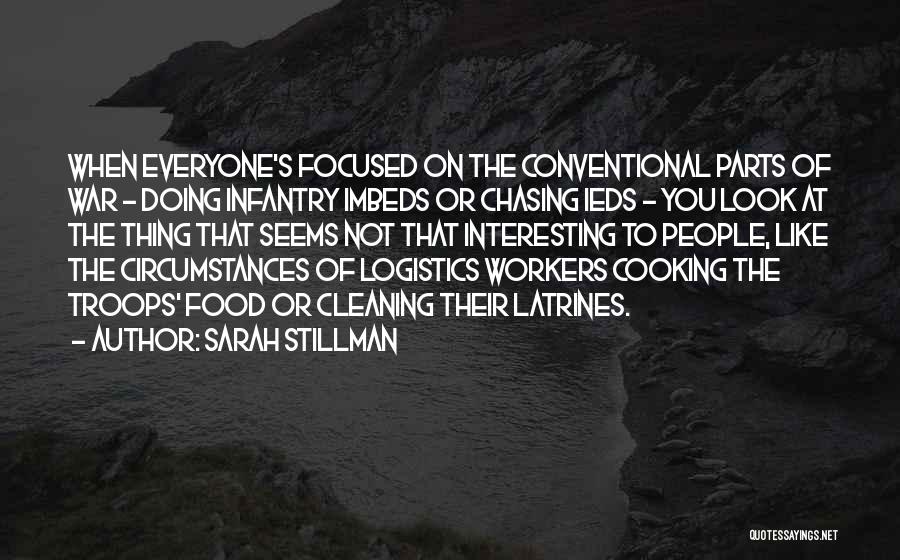 Logistics Quotes By Sarah Stillman