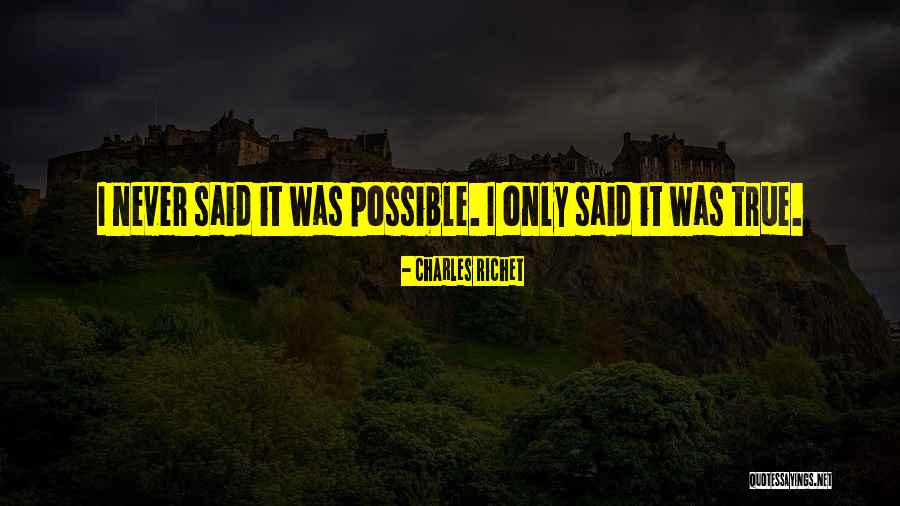 Lognormally Quotes By Charles Richet