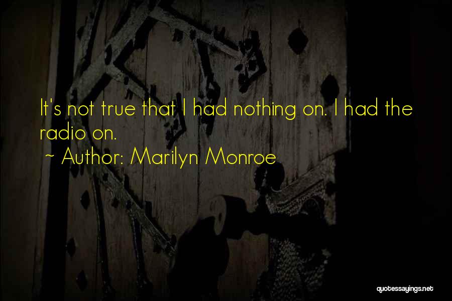 Logo Quotes By Marilyn Monroe