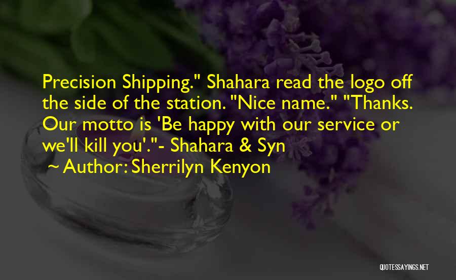 Logo Quotes By Sherrilyn Kenyon