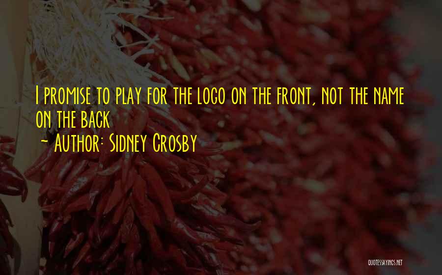 Logo Quotes By Sidney Crosby