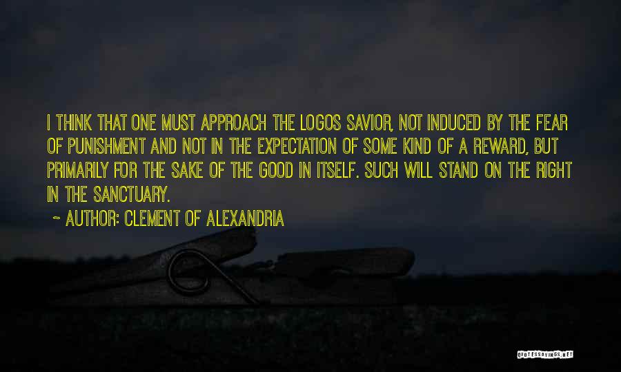 Logos Quotes By Clement Of Alexandria