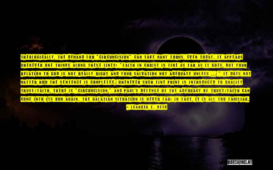 Lograron In English Quotes By Leander E. Keck Lograron In English Quotes By Leander E. Keck