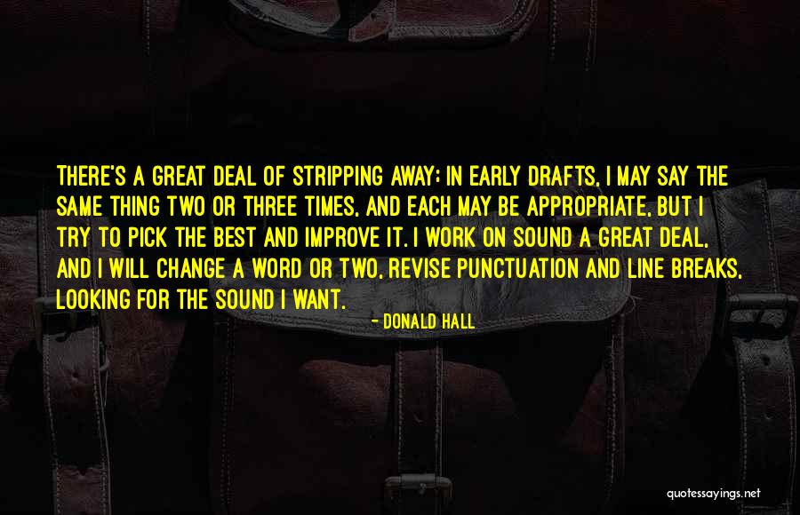 Loin Cloths Quotes By Donald Hall Loin Cloths Quotes By Donald Hall