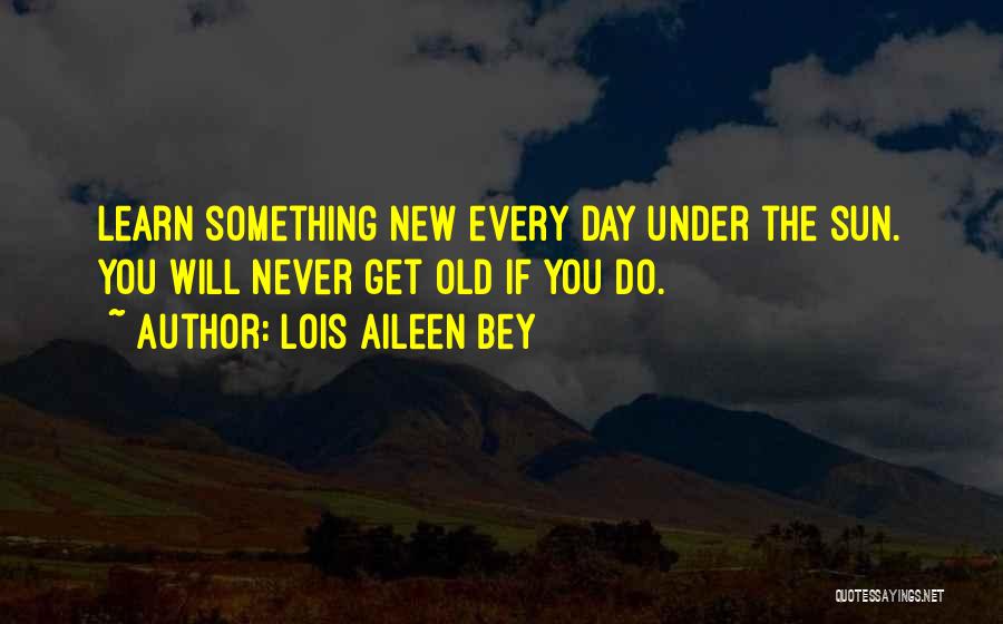 Lois Aileen Bey Quotes 2262411