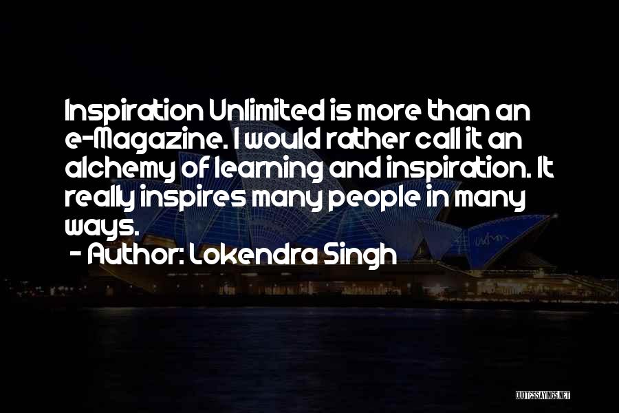 Lokendra Singh Quotes 1639798