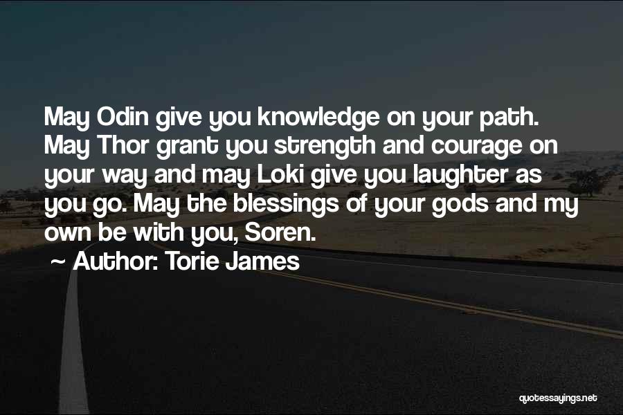 Loki And Odin Quotes By Torie James