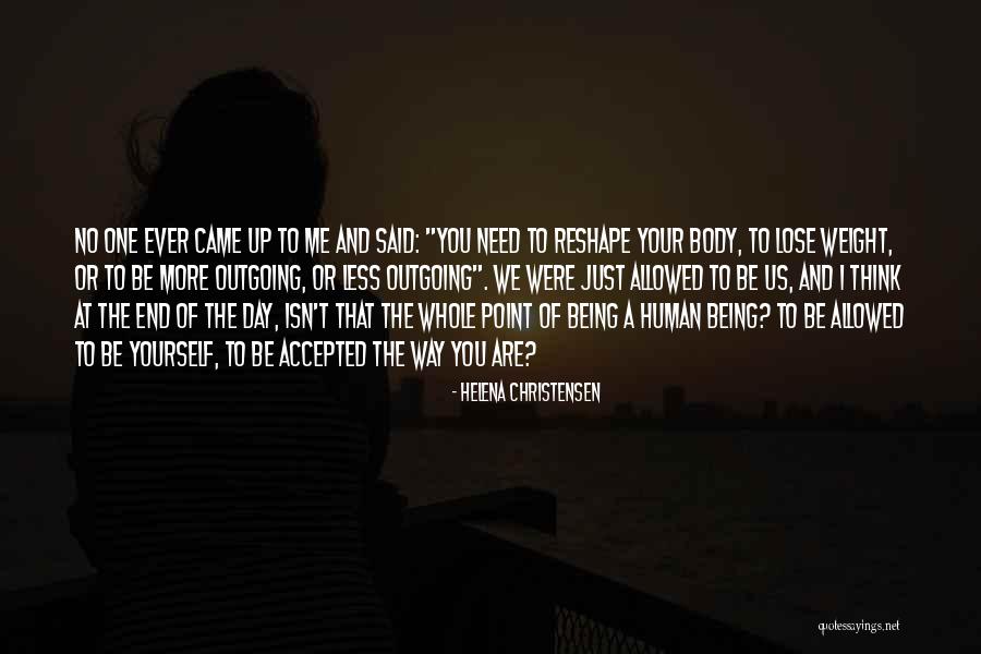 Lollywoodrare Quotes By Helena Christensen