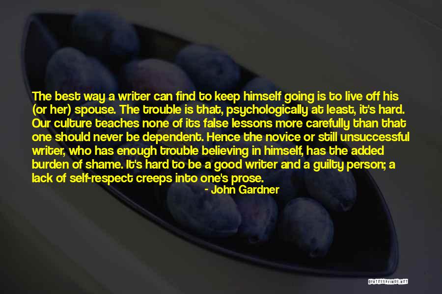 Lombana Hoelle Quotes By John Gardner Lombana Hoelle Quotes By John Gardner