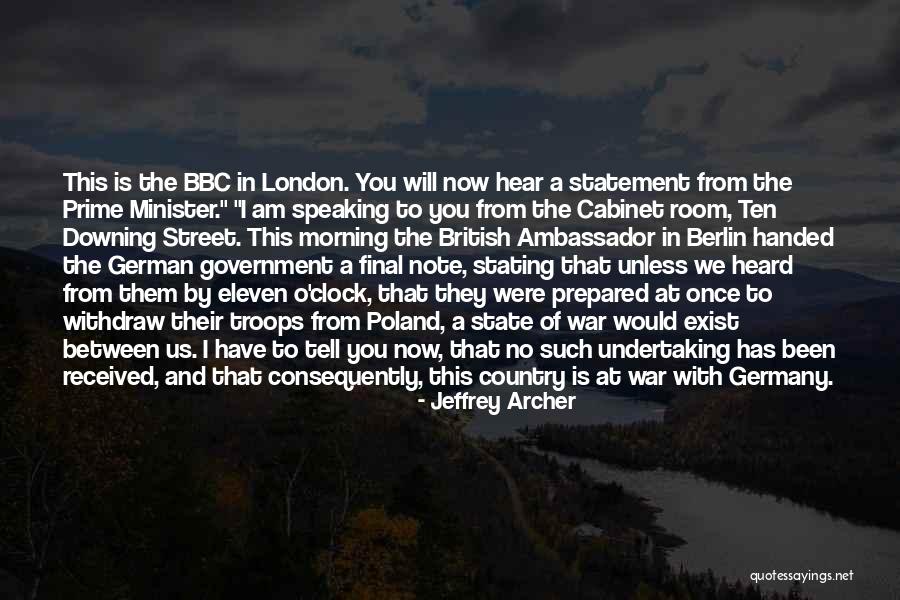 London And Country Quotes By Jeffrey Archer London And Country Quotes By Jeffrey Archer