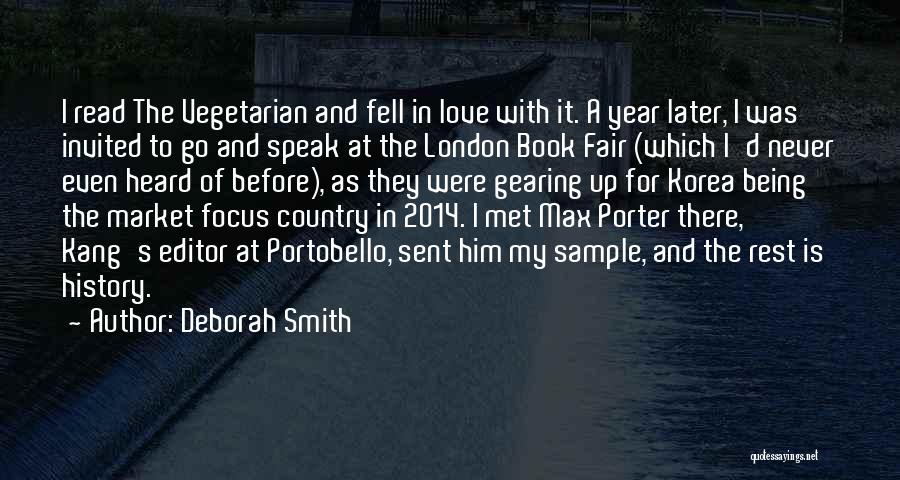London And Love Quotes By Deborah Smith