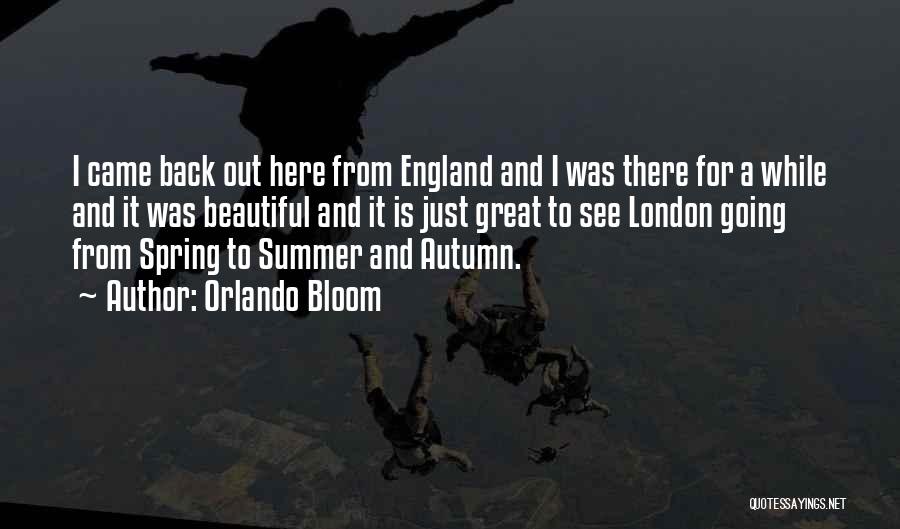 London England Quotes By Orlando Bloom