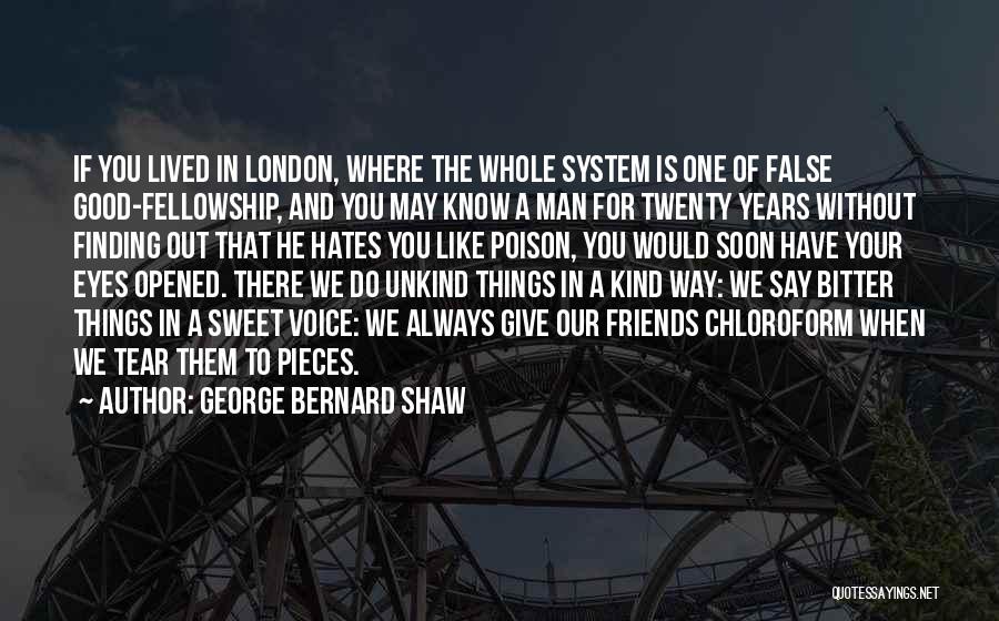 London Eye Quotes By George Bernard Shaw