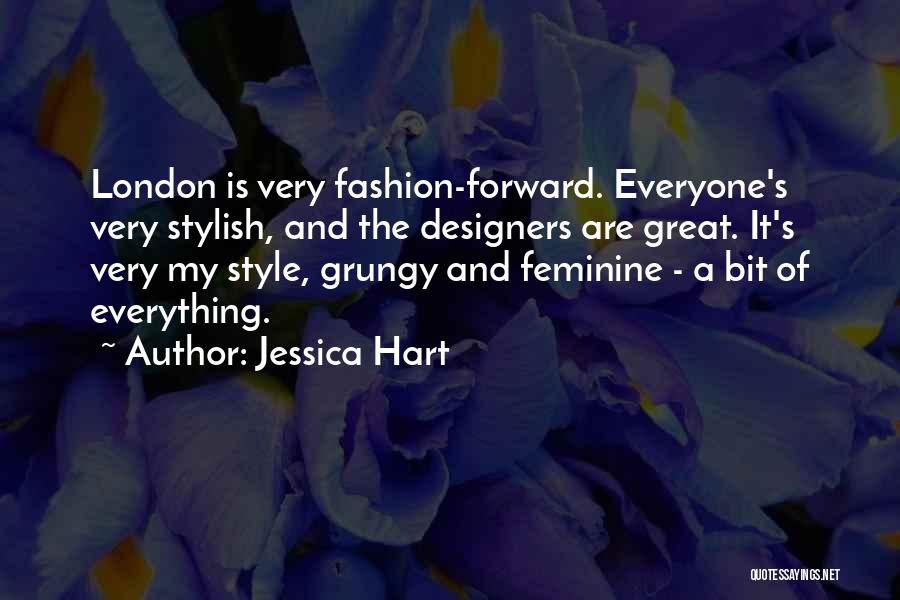 London Fashion Quotes By Jessica Hart