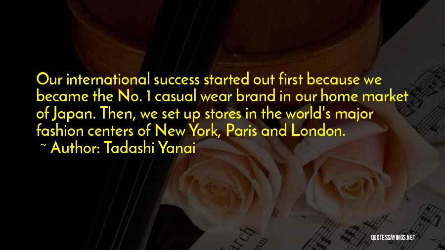 London Fashion Quotes By Tadashi Yanai