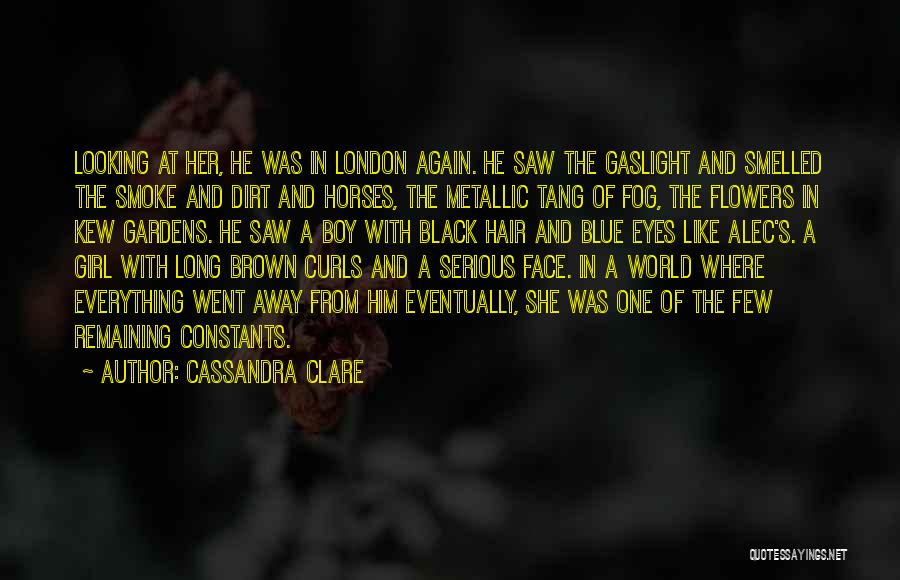 London Fog Quotes By Cassandra Clare