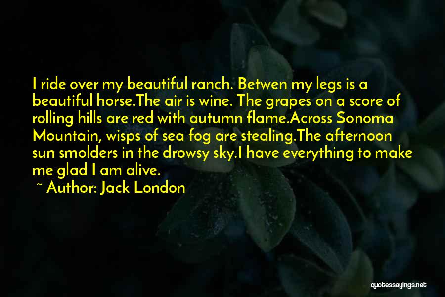 London Fog Quotes By Jack London