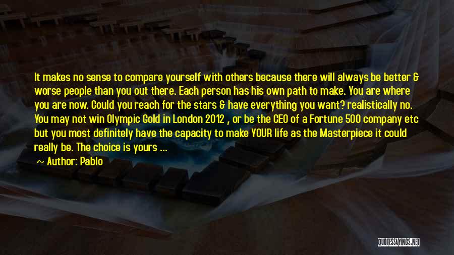 London Olympics Quotes By Pablo