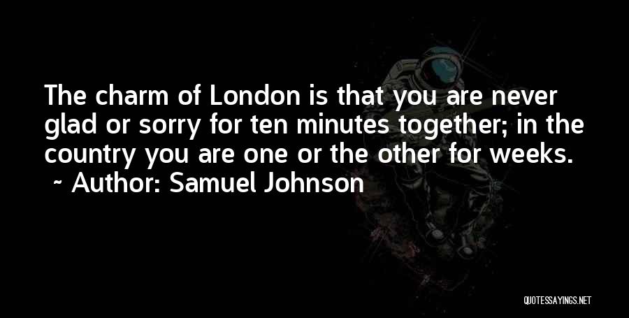 London Samuel Johnson Quotes By Samuel Johnson