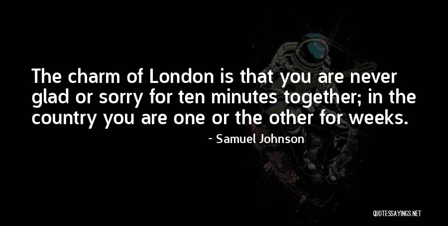 London Samuel Johnson Quotes By Samuel Johnson