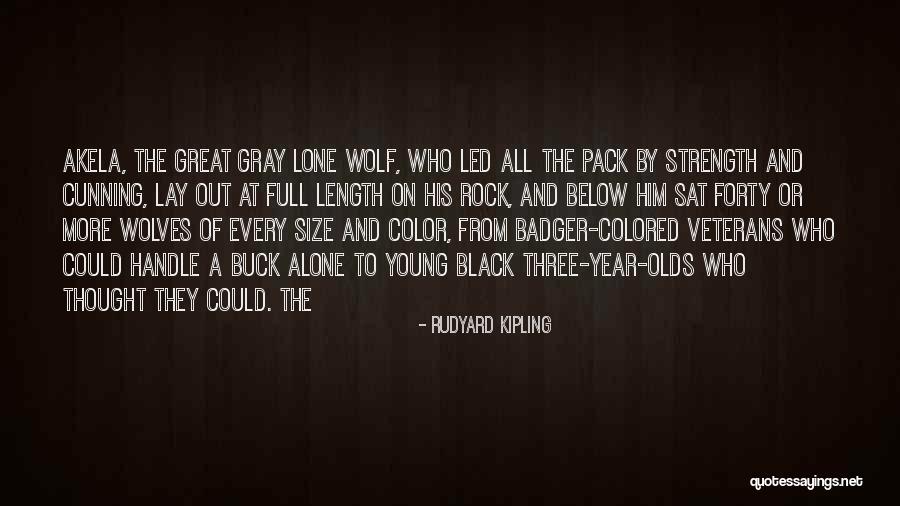 Lone Wolf Quotes By Rudyard Kipling