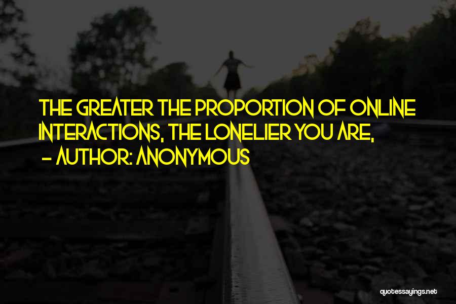 Lonelier Quotes By Anonymous