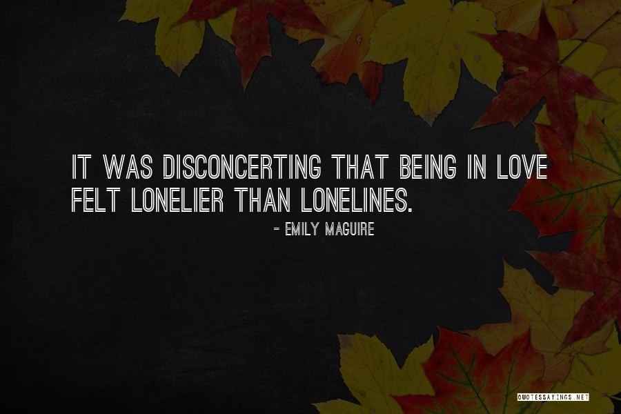 Lonelines Quotes By Emily Maguire Lonelines Quotes By Emily Maguire