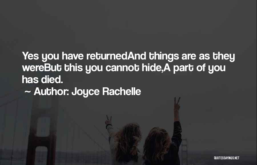 Loneliness And Friendship Quotes By Joyce Rachelle