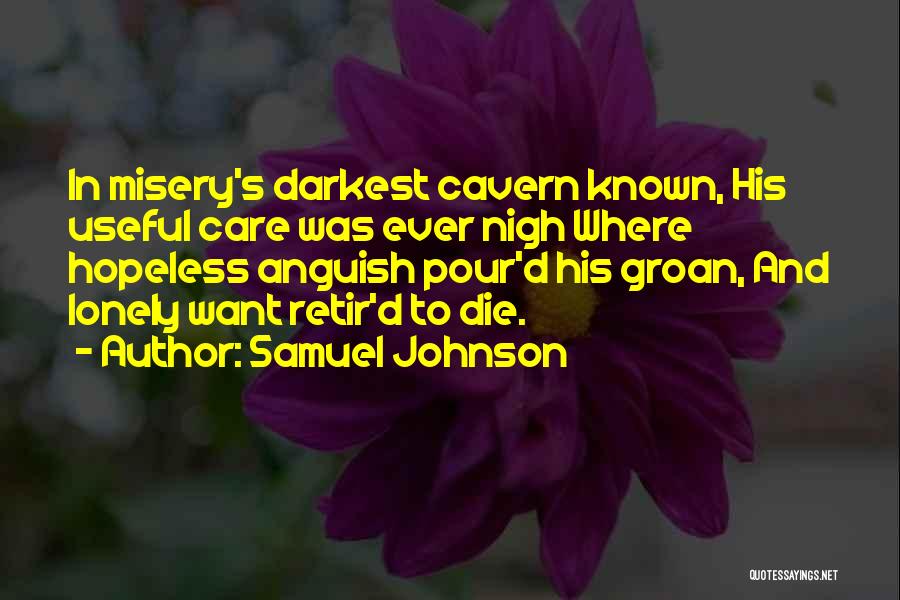 Loneliness And Quotes By Samuel Johnson