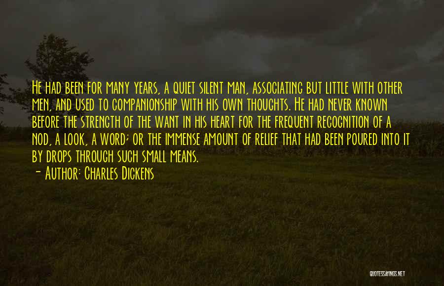 Loneliness And Strength Quotes By Charles Dickens