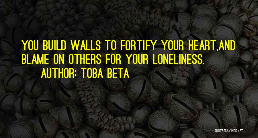 Loneliness While In A Relationship Quotes By Toba Beta