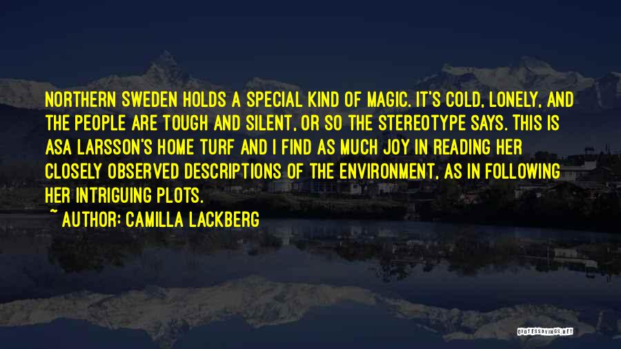 Lonely And Cold Quotes By Camilla Lackberg