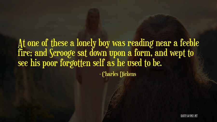 Lonely Boy Quotes By Charles Dickens Lonely Boy Quotes By Charles Dickens