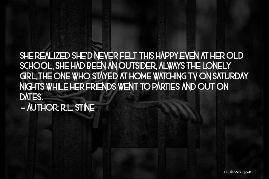 Lonely Girl Quotes By R.L. Stine