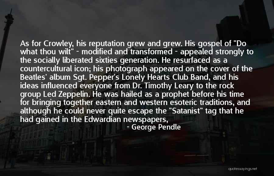 Lonely Hearts Quotes By George Pendle