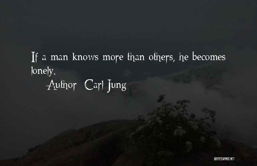 Lonely Man Quotes By Carl Jung