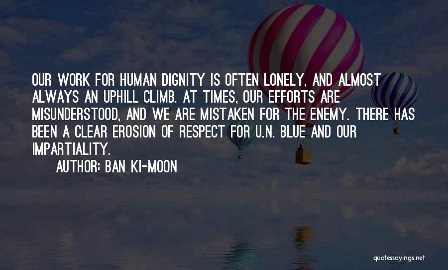 Lonely Moon Quotes By Ban Ki-moon