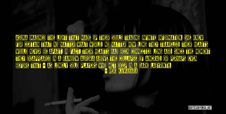 Lonely Souls Quotes By Reki Kawahara