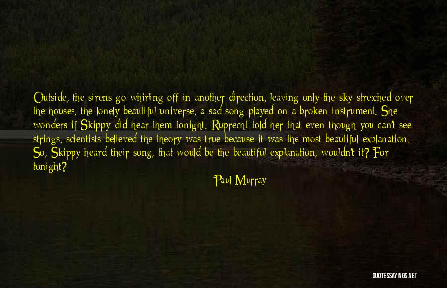 Lonely Tonight Quotes By Paul Murray