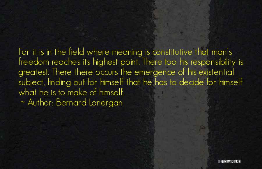 Lonergan Bernard Quotes By Bernard Lonergan