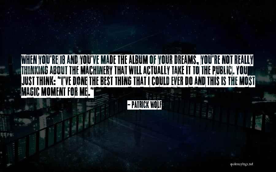 Lonergan Farm Quotes By Patrick Wolf Lonergan Farm Quotes By Patrick Wolf