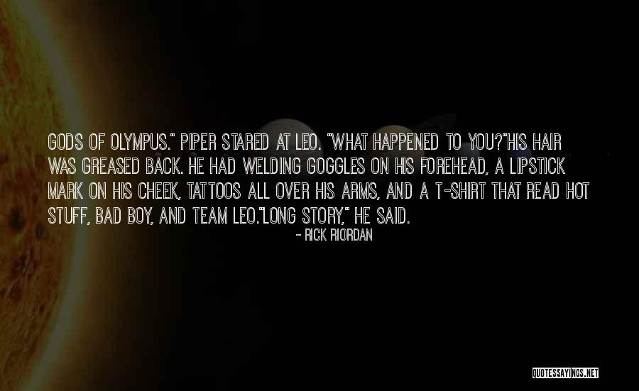 Long Arms Quotes By Rick Riordan