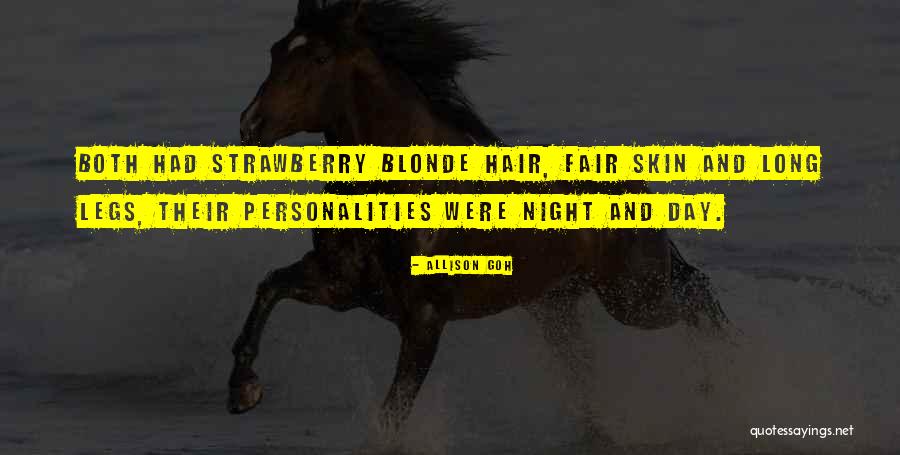 Long Blonde Hair Quotes By Allison Goh Long Blonde Hair Quotes By Allison Goh