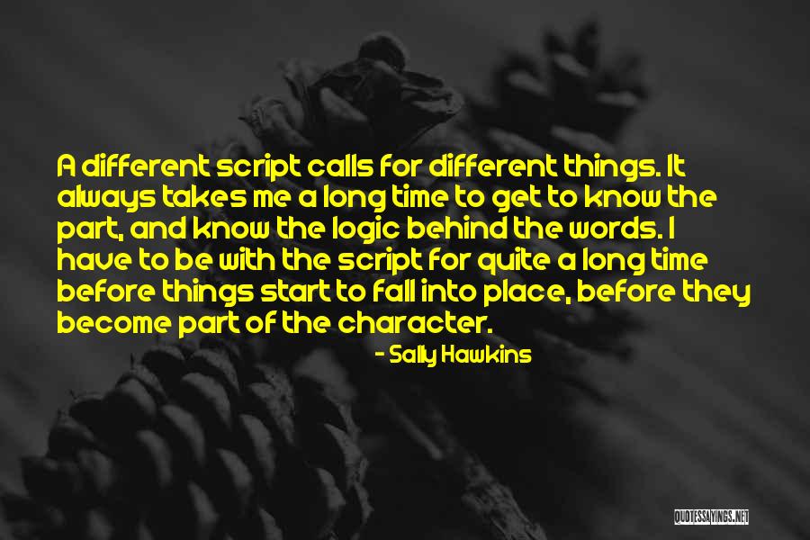 Long Calls Quotes By Sally Hawkins Long Calls Quotes By Sally Hawkins