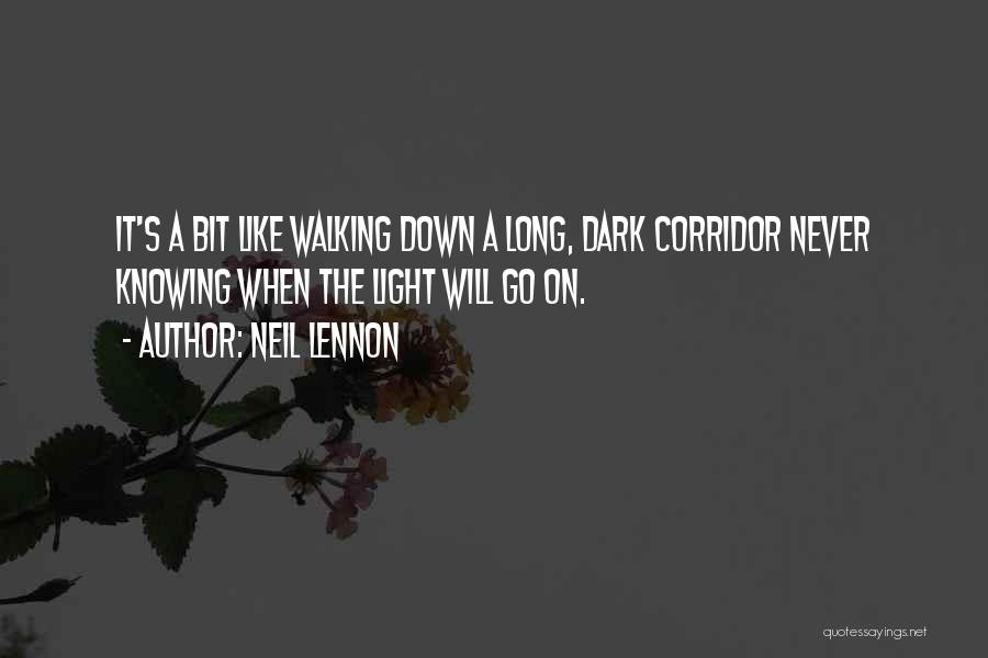 Long Corridor Quotes By Neil Lennon