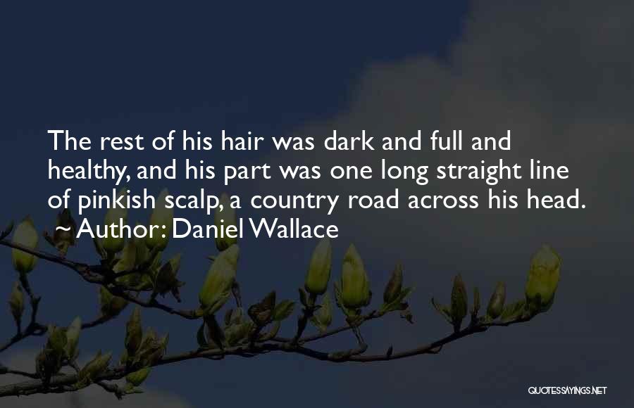 Long Dark Hair Quotes By Daniel Wallace