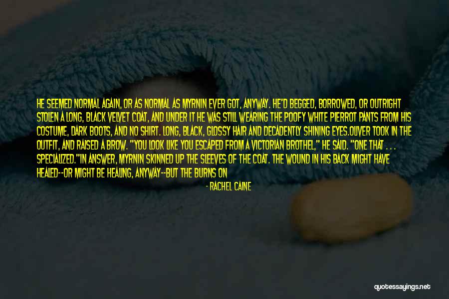 Long Dark Hair Quotes By Rachel Caine Long Dark Hair Quotes By Rachel Caine