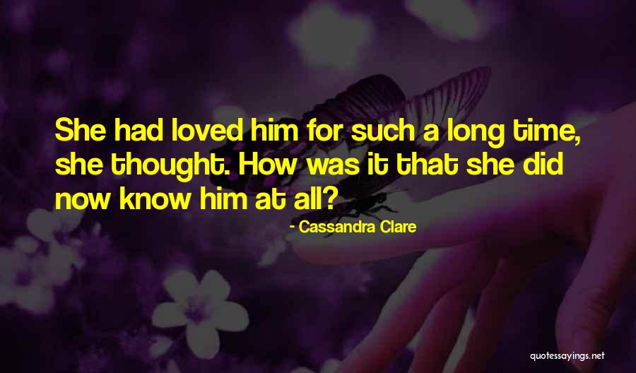 Long Depressing Quotes By Cassandra Clare