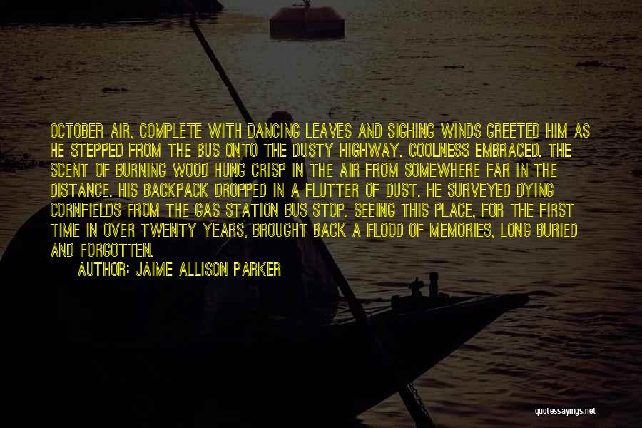 Long Distance And Time Quotes By Jaime Allison Parker