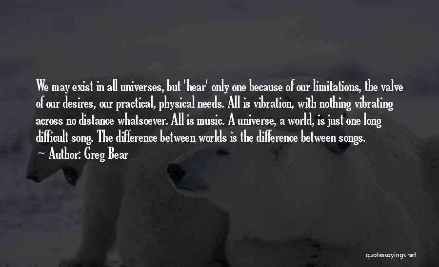 Long Distance Between Us Quotes By Greg Bear